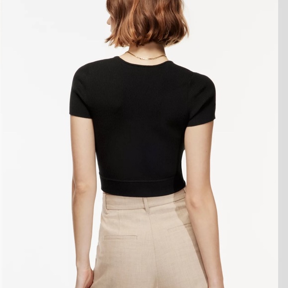 Wilfred All Tied Up Sweater - BLACK 🖤 - Picture 6 of 8